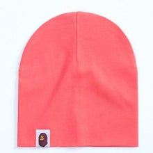 Load image into Gallery viewer, Baby Street Dance Hip Hop Hat Cotton Toddler Hat for Boys and  Girls Cap Winter Warm Solid Color Children Hat In Modern Design
