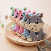 将图片加载到图库查看器，New Sets Baby Silicone Teether Rodent Silicone Animal Fox Teeth Chew Children Goods
