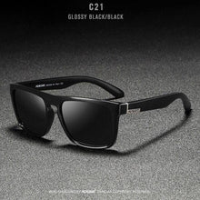 将图片加载到图库查看器，New Popular Mirror Polarized Sunglasses In Trend For Men An Woman With  Ultralight Glasses Frame Square Sport Sunglasses With  UV400 Protection
