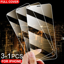 将图片加载到图库查看器，3PCS full cover tempered glass for iPhone se 2020 screen protector for iPhone se 2020 se2020 es glass protective film Anti-Fingerprint No Dazzling 9H Hardness HD Tempered Glass Shield Film for iPhone
