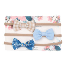 将图片加载到图库查看器，Cute Bow Baby Headband for Girl Nylon Head Bands Turban Newborn Headbands Hairbands for Kids Baby Hair Accessories For Baby
