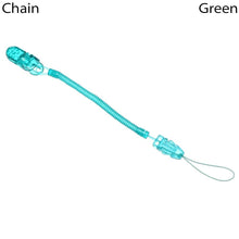 将图片加载到图库查看器，Toddler Pacifier Soother Nipple Clip Chain Holder Strap Baby Chew Toy for Baby Pacifier
