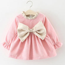 Load image into Gallery viewer, Newborn Baby Girl Cartoon Dress With Bag Infant Clothing Toddler Dress In elegant Design Made for Kids
