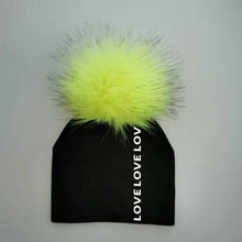 将图片加载到图库查看器，Newborn Kids Cotton Hats Cap With Pom Children's Hat Boy Accessories Toddler Caps
