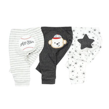 Load image into Gallery viewer, 3/4PCS/SET Newborn Pants Cartoon Design Four Seasons Baby 100%Cotton Soft Girl Pants Baby Boy trousers Pants 0-24M For Kids
