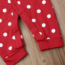 Load image into Gallery viewer, My First Christmas Baby Boy Girl Rompers Newborn Infant Baby Cartoon Deer Red Jumpsuit 0-18M For Girls and Boys For Christmas
