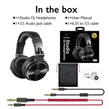Load image into Gallery viewer, Proffesional Studio Luxury STEVVEX  Headphones Hifi Studio DJ Headphone Wired Monitor Music Gaming Headset Earphone For Phone Computer PC With Mic
