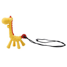 Load image into Gallery viewer, Unique Cute Cartoon Giraffe Shape Baby Teether Silicone  Teething Toy New Hanging Toy For Baby Activity
