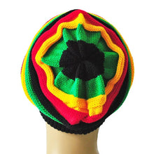 Load image into Gallery viewer, Jamaica Reggae Gorro Rasta Style Cappello Hip Pop Men's Winter Hats Female Red Yellow Green Black Fall Fashion Women's Knit Cap
