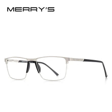 Load image into Gallery viewer, MERRYS DESIGN Men’s Titanium Glasses – Ultralight Square Prescription Frame
