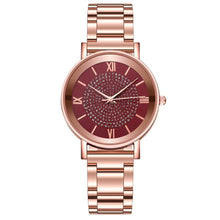 将图片加载到图库查看器，New STEVVEX Women Watches 2020 Trend Luxury Style Diamond Rose Gold Ladies Wrist Watches Magnetic Women Bracelet Watch For Women and Girls
