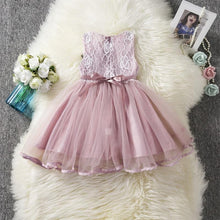 将图片加载到图库查看器，Luxury Modern Flower Newborn Baby Dress New Summer Cute Baby Girls Clothes Tulle Lace Infant Party Clothing Dress For Girls
