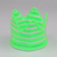 将图片加载到图库查看器，Modern Luxury New Trend  Baby Hat Girls and Boys Crown Knitted Cap Toddler Empty Top Hats Newborn Design Woolen Yarn Bonnet For Kids
