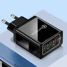 Load image into Gallery viewer, Fast Modern USB Charger Quick Charge 3.0 Wall Portable Mobile Phone Powerful Charger
