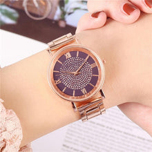 将图片加载到图库查看器，New STEVVEX Women Watches 2020 Trend Luxury Style Diamond Rose Gold Ladies Wrist Watches Magnetic Women Bracelet Watch For Women and Girls
