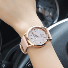 将图片加载到图库查看器，New STEVVEX Sky Watch Women Lady Watch For Woman Casual Quartz Leather Band Analog women clock luxury Wristwatch For Women and Girls
