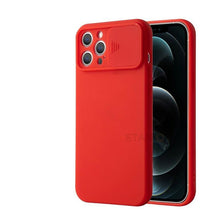 Load image into Gallery viewer, Modern Slide Camera Protector Phone Case On For Iphone 13 Pro 11 12 13pro Max Mini Iphone13 12pro Silicone Silicone Shockproof Phone Case Drop Protection  Back Cover For Smartphone
