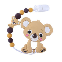 Load image into Gallery viewer, Baby Silicone Koala  Panda Teether Toy Toother Unique Design Perfect For Kids And Parents
