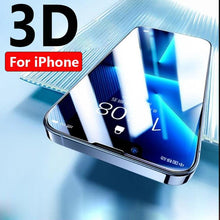 Load image into Gallery viewer, 2PCS 3D Tempered Glass on For iphone 11 12 13 14 Pro Max 14 Plus Screen Protector Protective Glass For iphone X XS MAX 7 8 Plus Glass Horizontal Privacy Glass Screen Protector for Gaming &amp; Streaming
