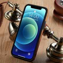 Load image into Gallery viewer, Luxury PU Leather Phone Case For iPhone 14 pro max  13 Pro max 11 12 Pro Max XR XS Max X 7  Plus  case leather Slim  Back Cover Compatible with iPhone 13 Pro Case Slim Leather Classic Luxury Elegant Phone Cover
