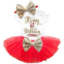 Load image into Gallery viewer, Modern Unicorn Party Girls Tutu Dress Toddler Kids Clothes Baby 1st Birthday Outfits For Girls
