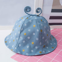 将图片加载到图库查看器，Baby Sun Hat Heart Print Baby Boy/Girl Hat Outdoor Kids Bucket Hat Children Hat Baby Beach Caps Beanie For Girls
