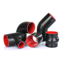 Load image into Gallery viewer, R-EP 45 degrees Reducer Silicone Elbow Hose 38 45 63 76 83 89MM Rubber Joiner Bend Tube for Car Accessories Cold Air Intake Hose
