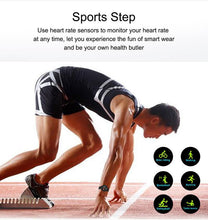 Load image into Gallery viewer, New Fashion Fitness Smart Sports Waterproof Watch For iOS/Android Sistems Smartwatch For Men and Women With Heart Rate Blood Pressure Tracker Modern Design
