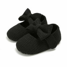 将图片加载到图库查看器，Baby Newborn Infant First Walker Leather Soft Sole Princess Bowknot Shoes Elegant Style Perfect Gift For Baby Girl
