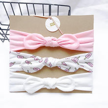将图片加载到图库查看器，Baby Headbands For Newborn Hair Band Cute Baby Bow Flower Elastic Bow Headwear Kids Gifts Girl Hair Accessories
