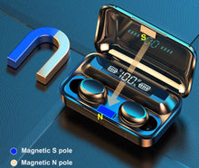 Load image into Gallery viewer, STEVVEX TWS Bluetooth 5.0 Earphones 2200mAh Charging Box Wireless Headphone 9D Stereo Sports Waterproof Earbuds Headsets With Microphone
