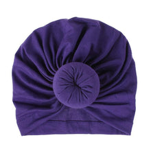 将图片加载到图库查看器，Trend New Mother &amp; Baby Hat Soft Cotton Turban Hat Baby Elastic Toddler Infant Cap For Girls and Women
