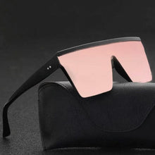 Load image into Gallery viewer, Top Luxury Modern Oversized Square Gradient Elegant Unisex Sunglasses For Men and Woman Brand Black Square Shades With UV400 Protection
