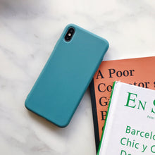将图片加载到图库查看器，Ultra Thin Slim Fit Soft Grip Anti-Scratch Protective Cover Thicker Candy Phone Case for iPhone Soft Silicon Back Phone Cover for iPhone 12 13 Pro Max iphone Case
