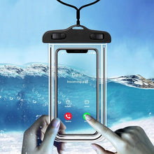 将图片加载到图库查看器，Swimming Bags Waterproof Phone Case Water proof Bag Mobile Phone Pouch Cover for iPhone 12 Pro Xs Max XR X 8 7 Phone Case Bag With Lanyard Compatible with iPhone
