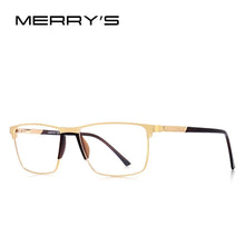 Load image into Gallery viewer, MERRYS DESIGN Men’s Titanium Glasses – Ultralight Square Prescription Frame
