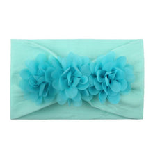 将图片加载到图库查看器，Lace Flower Baby Headbands For Girls Elastic Head Wraps Head Band Hair Accessories Bow For Girls Kids
