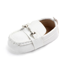 将图片加载到图库查看器，Leather Baby Shoes Fashion Infant Boys Girls Anti-slip Soft Sole Newborn First Walkers Luxury Shoes Design For Kids
