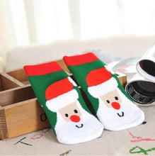 Load image into Gallery viewer, Luxury Christmas Cotton Winter Autumn Baby Girls Boys Kids Socks Children Terry Snowflake Elk Santa Claus Christmas Sokcs for Kids

