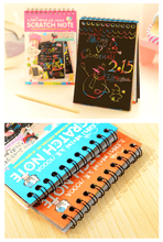 将图片加载到图库查看器，Kids Drawing Toys Scratch Paintings Magic Art Drawings Baby Educational Magic Books Child Birthday Gifts
