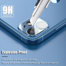 将图片加载到图库查看器，3pcs Camera Lens Tempered Glass For iPhone 11 12 13 Pro XS Max X XR Camera Protector For iPhone 11 7 8 6 6S Plus SE Camera Glass Case Scratch Resistant Tempered Glass
