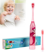 Load image into Gallery viewer, Cartoon Children Electric Toothbrush Double-sided  Heads Electric Teethbrush Or Replacement Brush Perfect Electric Brush For Kids
