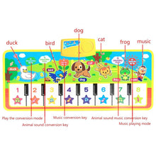 Load image into Gallery viewer, Baby English Musical Piano Music Carpet Baby Kids Play Mat Carpet Educational Electronic Baby Toys For Kids
