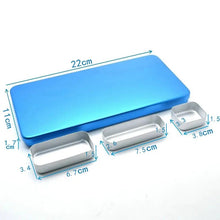 将图片加载到图库查看器，Dental Instrument Diamond Burs Endo Files Holder Box High Temperature Sterilization Case Dentist Tool 12 Cells
