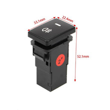 Load image into Gallery viewer, 1pc DC12V Rear Fog light Push Switch 4 Wire Button For Toyota Camry Prius Corolla Car Accessories
