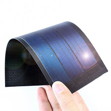 Load image into Gallery viewer, Portable Solar Pan power CIGS Thin Film DIY Battery Charger Photovoltaic cell Waterproof  Charger for Outdoor Camping
