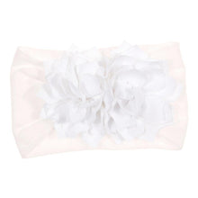 Load image into Gallery viewer, Cute 1PCS Baby Girls Lotus Flower Nylon Headband Knot Elastic Newborn Toddler Headwraps Kids Hair Accessories Gifts
