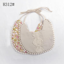 将图片加载到图库查看器，Newborn Baby Boys Girls Cute Saliva Towel Feed e Cotton Bibs Dribble Scarf For Baby Kids
