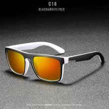 将图片加载到图库查看器，New Popular Mirror Polarized Sunglasses In Trend For Men An Woman With  Ultralight Glasses Frame Square Sport Sunglasses With  UV400 Protection

