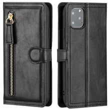 Load image into Gallery viewer, Classic Business Retro PU Flip Leather Case For Iphone 14 13 12 11 Pro Max Iphone 13 Mini X Xr Xs Card Holder Case Leather Case Magnetic Closure Magnetic Pocket Closure
